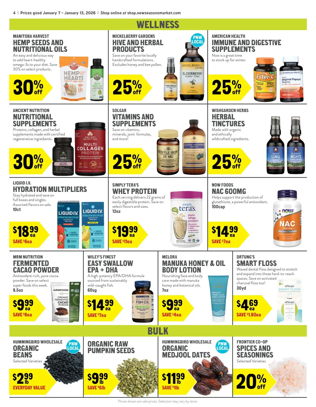 Weekly ad New Seasons Market Sales from January 7 to January 13 2026 - Page 4