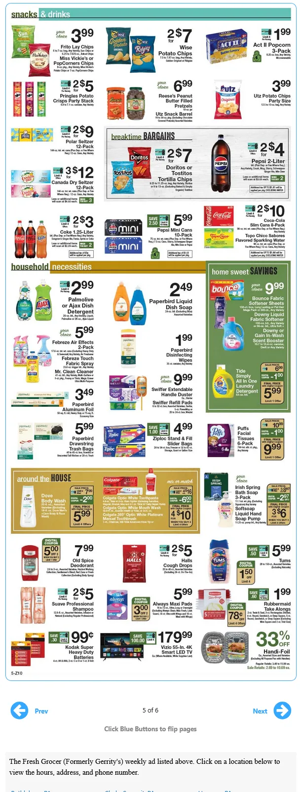 Weekly ad Gerrity's Supermarkets Sales from January 23 to January 29 2026 - Page 5