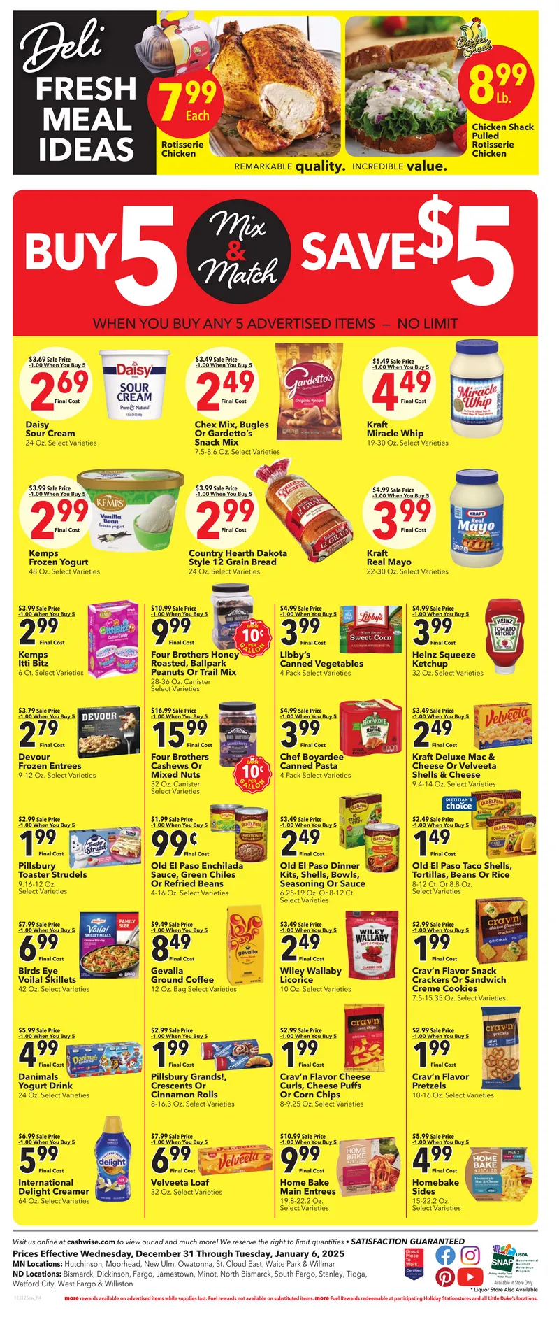 Weekly ad Cash Wise Sales from December 31 to January 6 2026 - Page 5