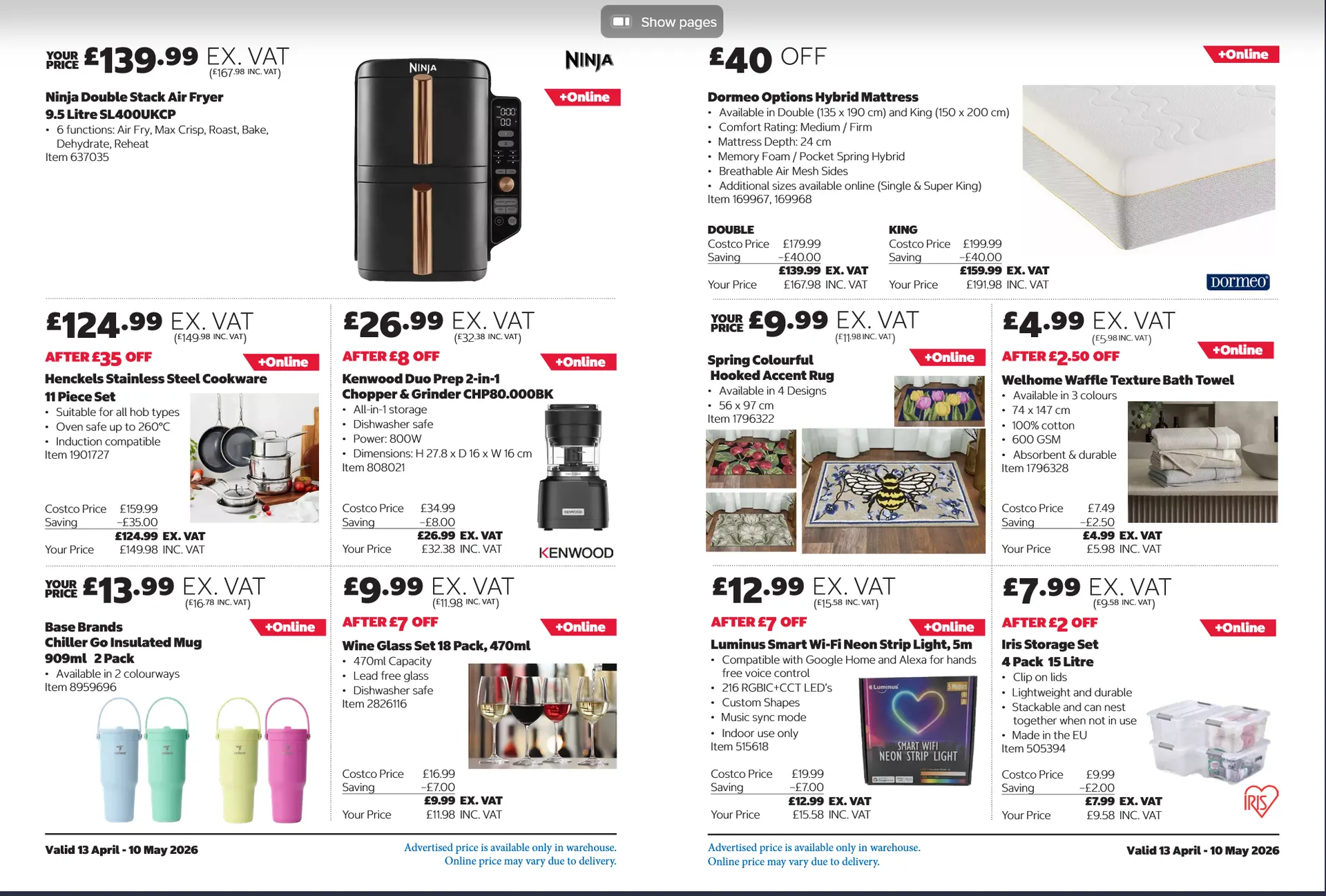 Costco Offers from 13 April to 10 May 2026 - Catalogue Page 5