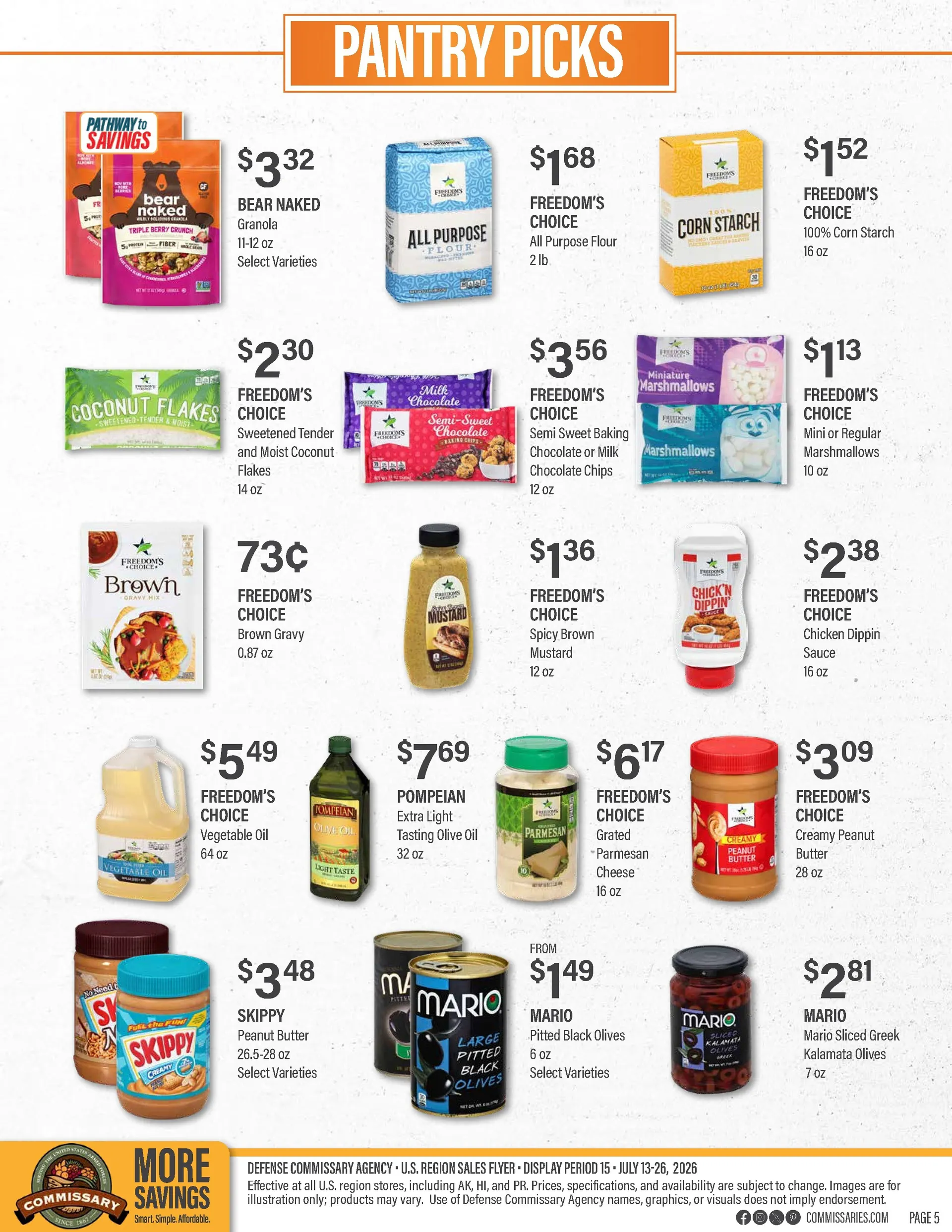 Weekly ad Commissary Sales from July 13 to July 26 2026 - Page 5