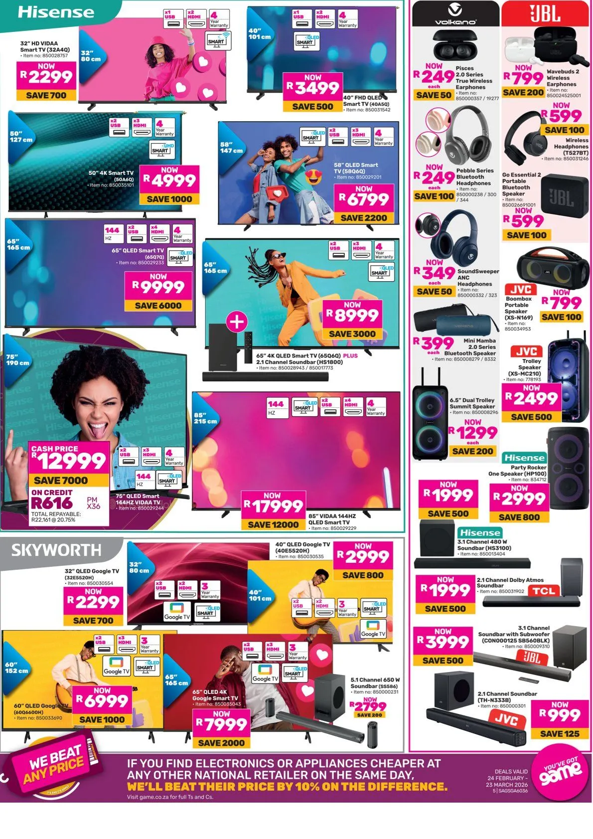  Game Sales from 24 February to 23 March 2026 - Catalogue Page 5