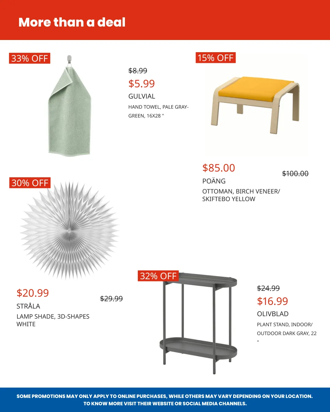 Weekly promotion IKEA Sales spanning from April 1 to April 20 2026 - Page 5 for Catalogue 365