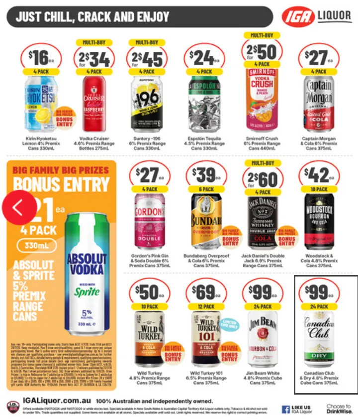 IGA LIQUOR Sales - Catalogue valid from 1 July to 14 July 2026 - page 5