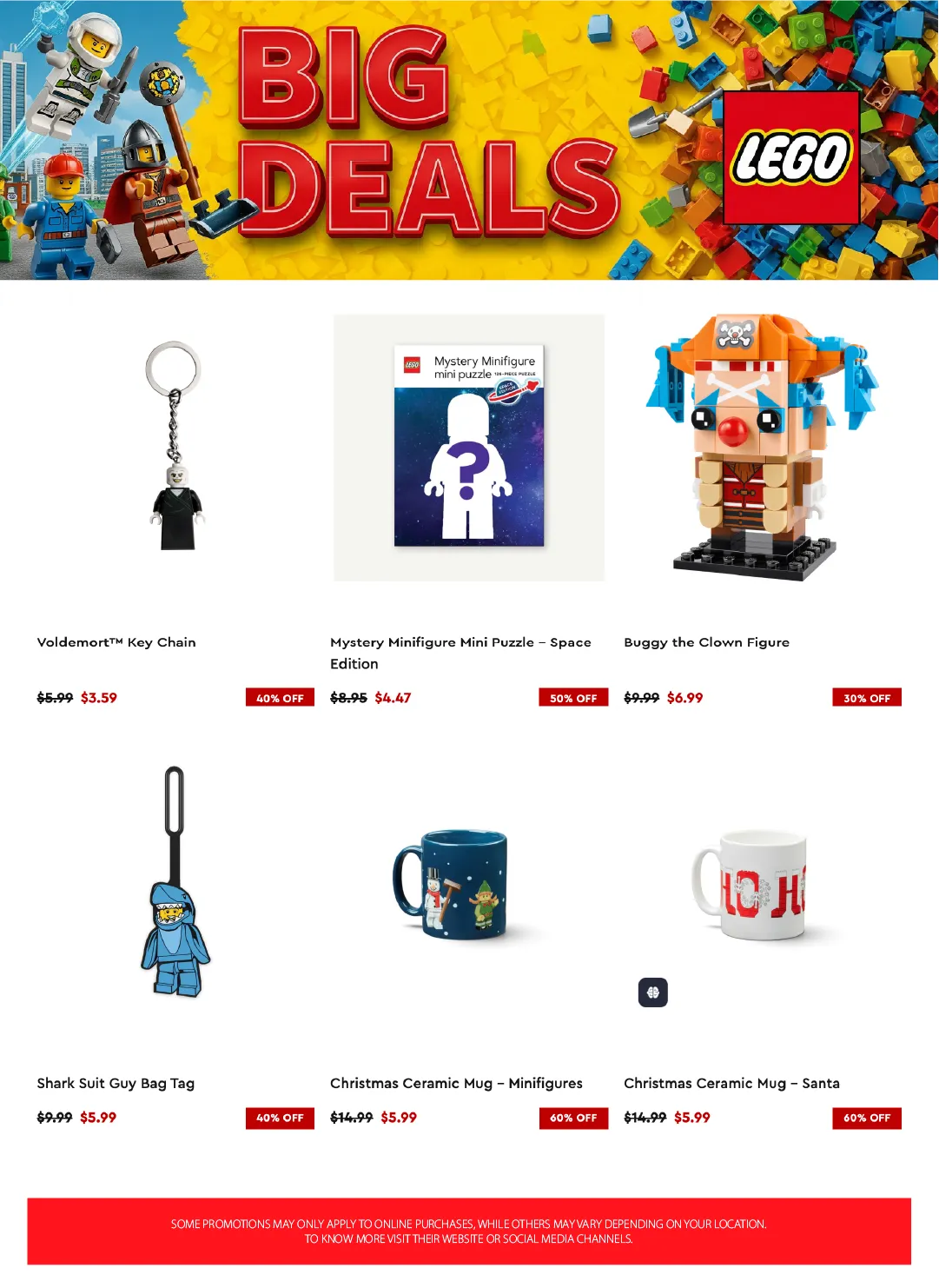 Weekly promotion  LEGO Sales spanning from April 9 to April 30 2026 - Page 4 for Catalogue 365