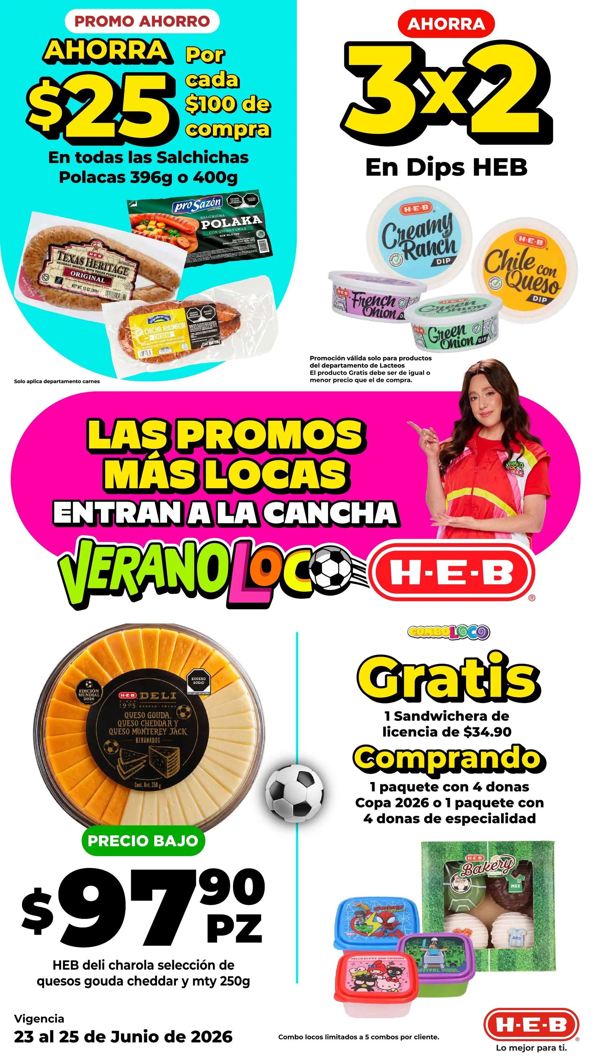 Catálogo de H-E-B Ofertas 23 de junio al 25 de junio 2026 - Pagina 5