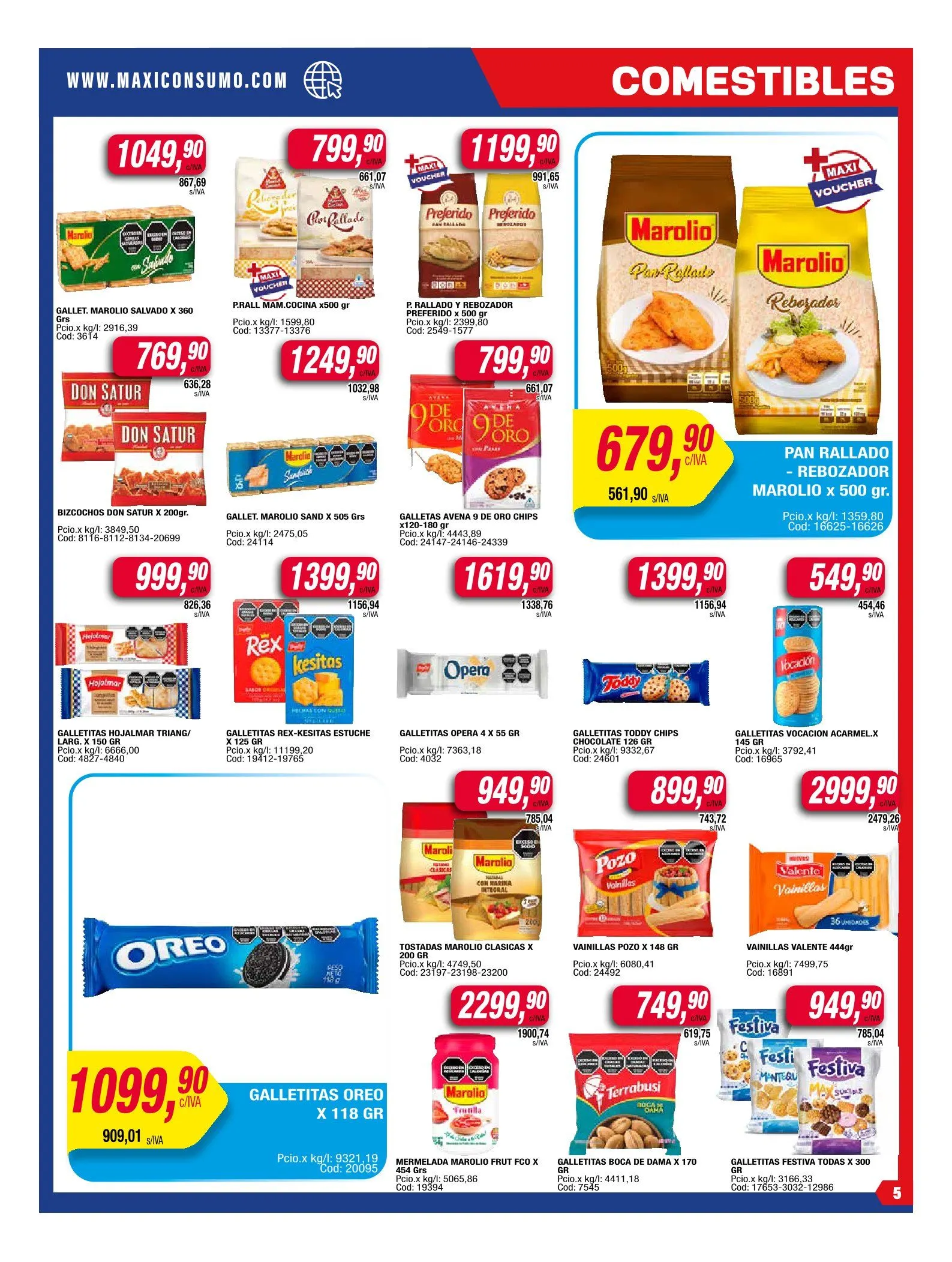 Ofertas de Ofertas Maxiconsumo 18 de agosto al 24 de agosto 2025 - Página 5 del catálogo