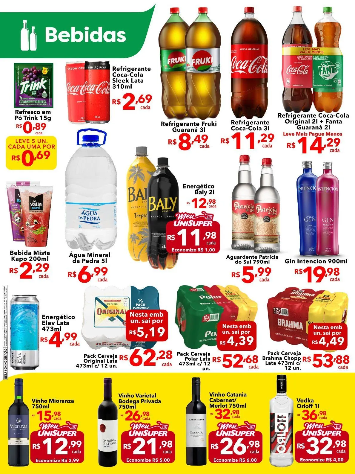 Encarte de Folhetos UniSuper 18 de agosto até 21 de agosto 2025 - Pagina 5