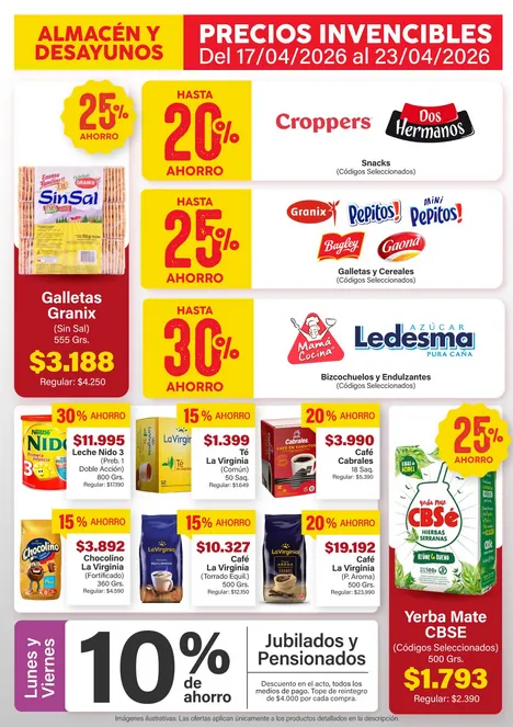 Ofertas de Ofertas Aiello Supermercados 17 de abril al 23 de abril 2026 - Página 5 del catálogo
