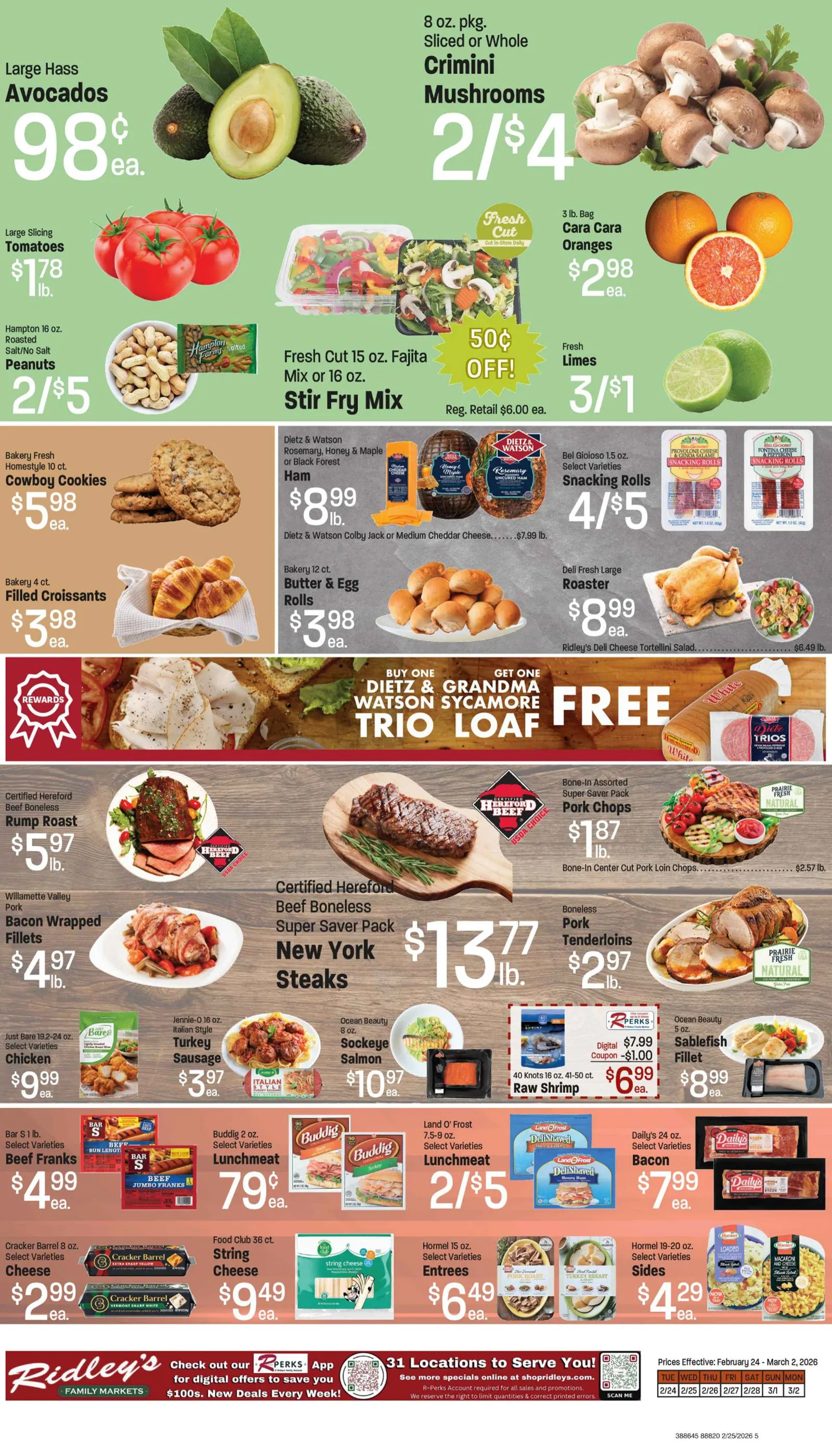 Weekly ad Ridley's Family Markets Sales from February 24 to March 2 2026 - Page 5