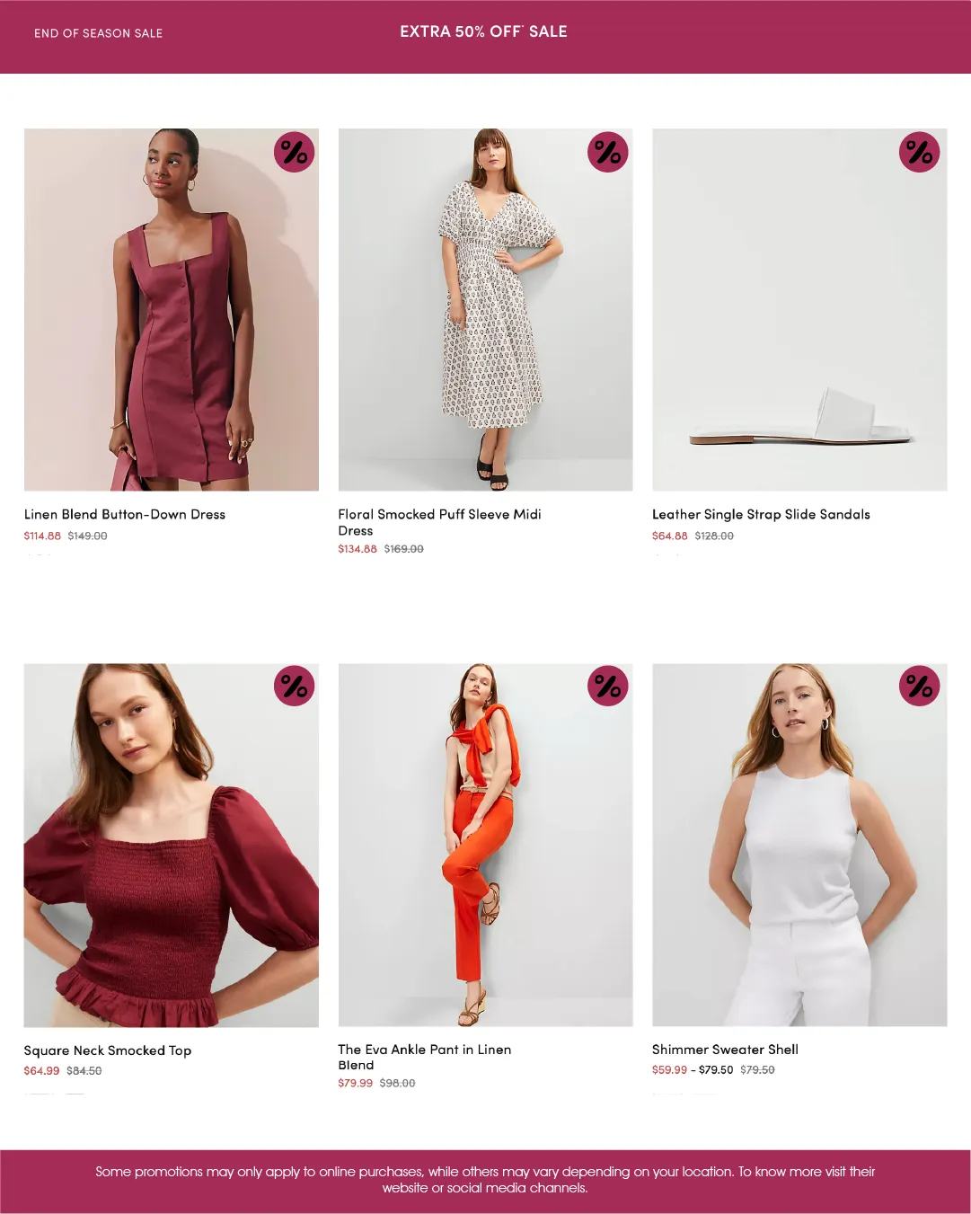 Weekly ad Ann Taylor Sales from September 15 to September 30 2025 - Page 4
