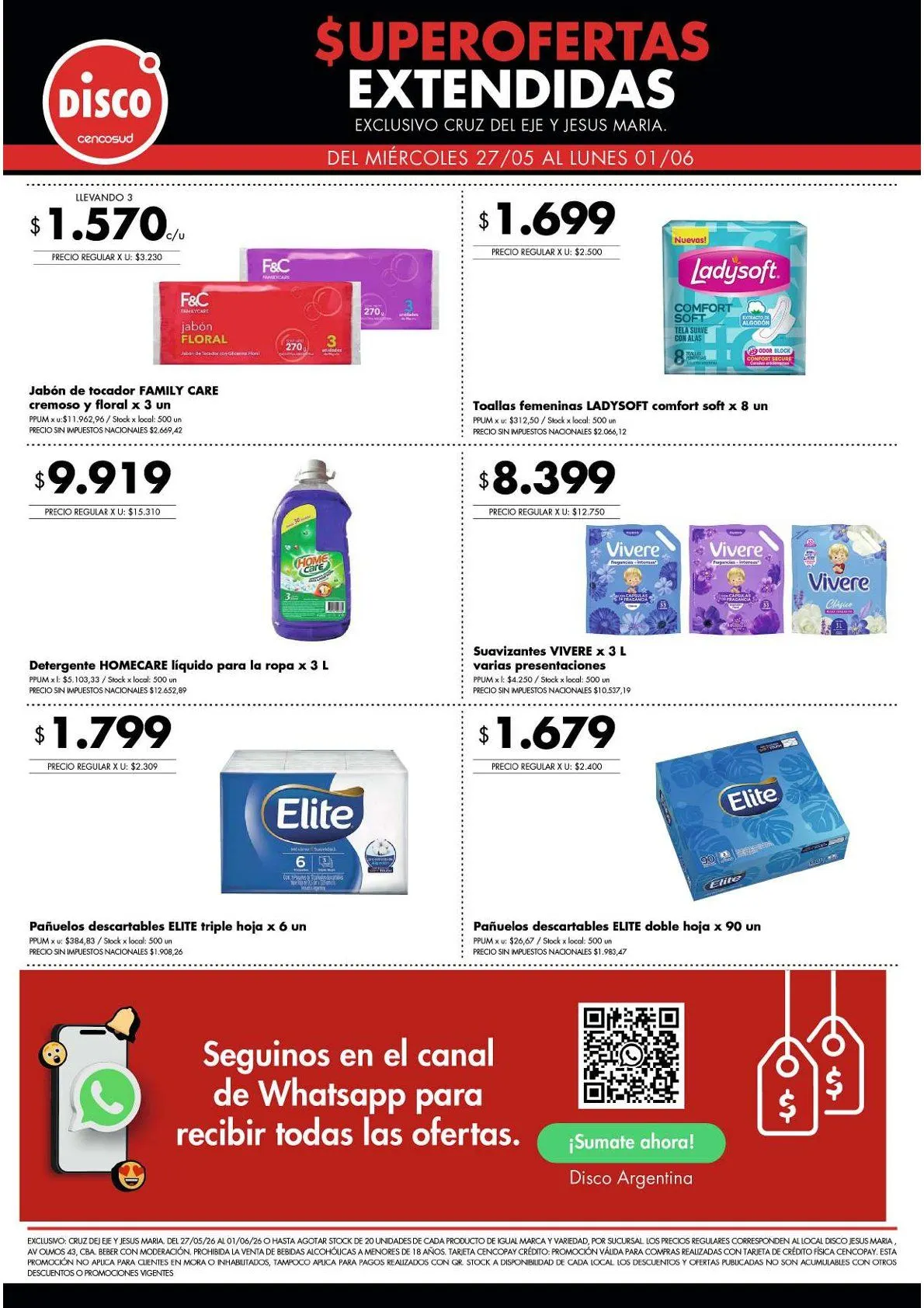 Ofertas de Ofertas Disco 27 de mayo al 1 de junio 2026 - Página 5 del catálogo