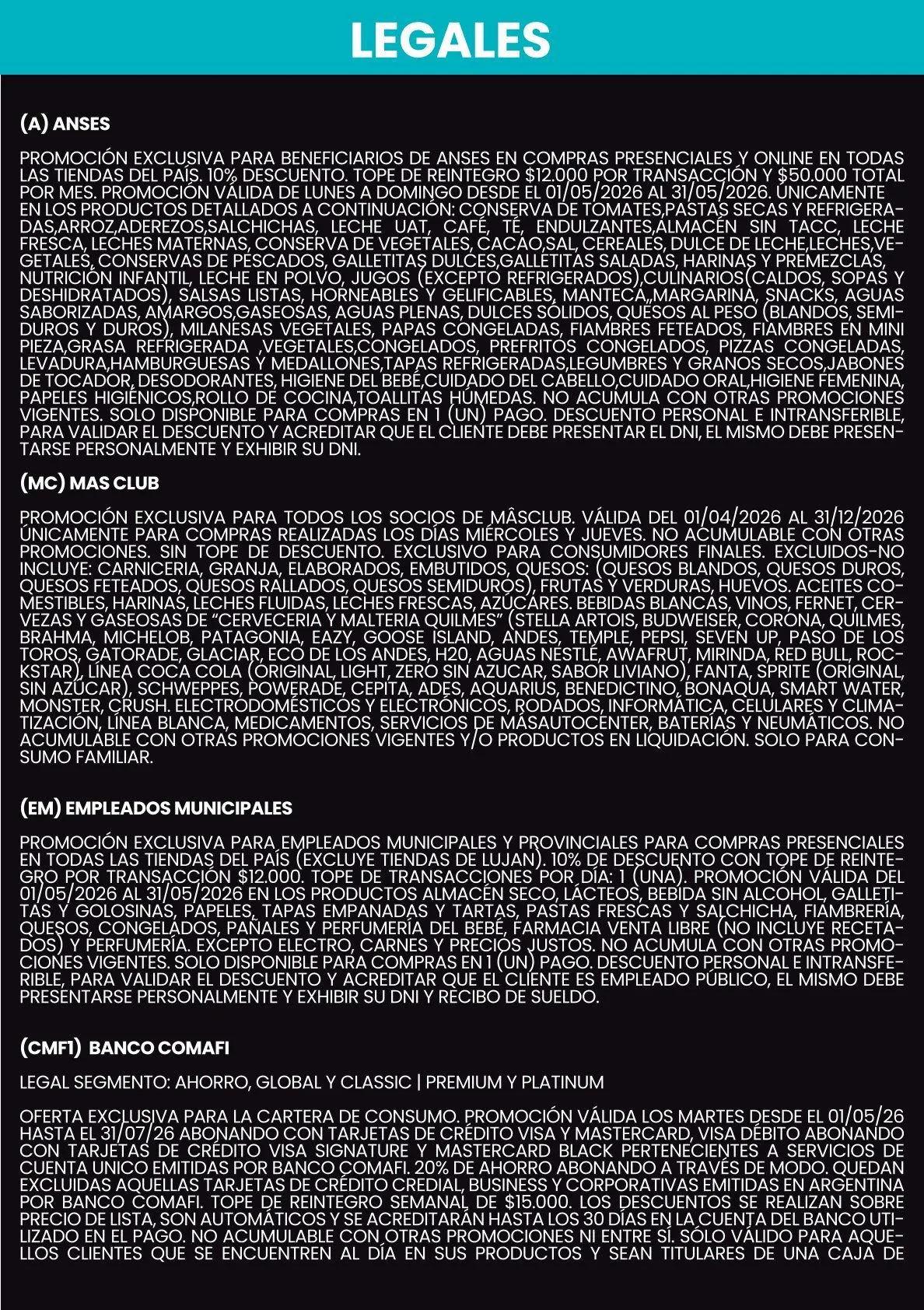 Ofertas de  Changomas Ofertas 1 de mayo al 31 de mayo 2026 - Página 5 del catálogo