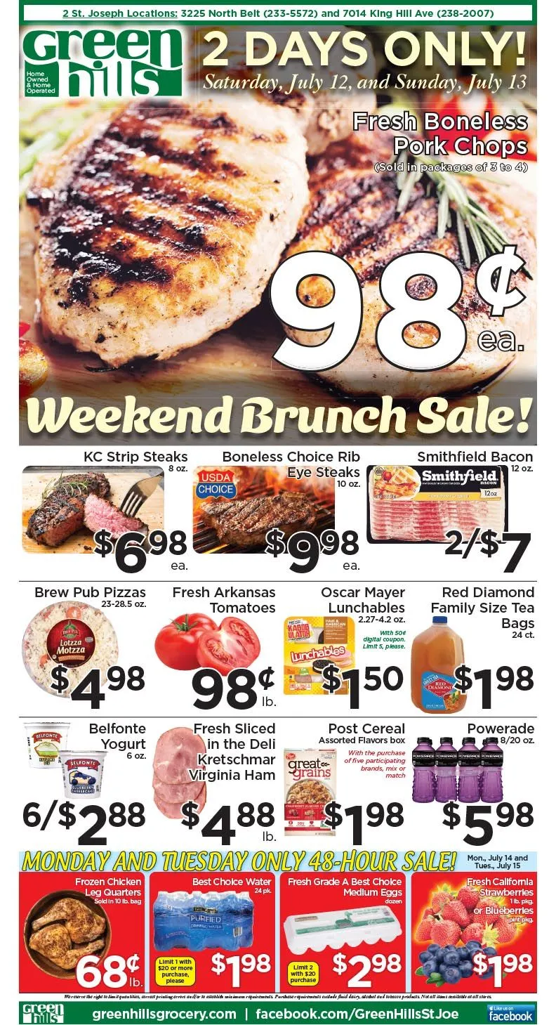 Weekly ad Green Hills Grocery weekly ads from July 9 to July 15 2025 - Page 4