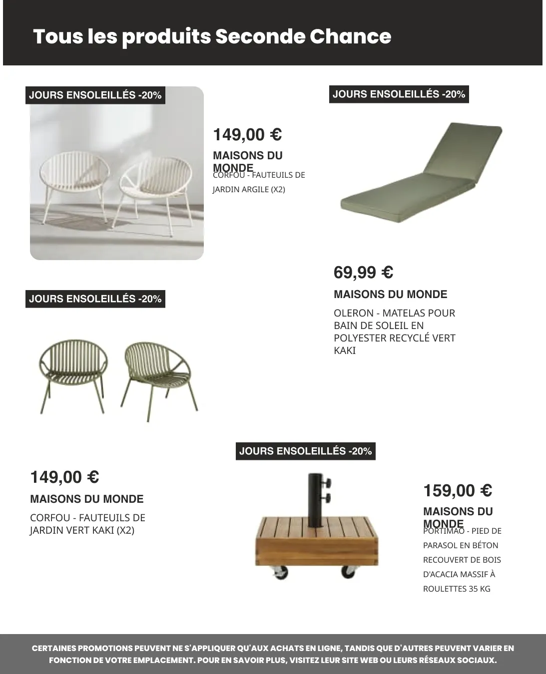 Maisons du Monde Catalogue du 8 mai au 22 mai 2026 - Catalogue page 5