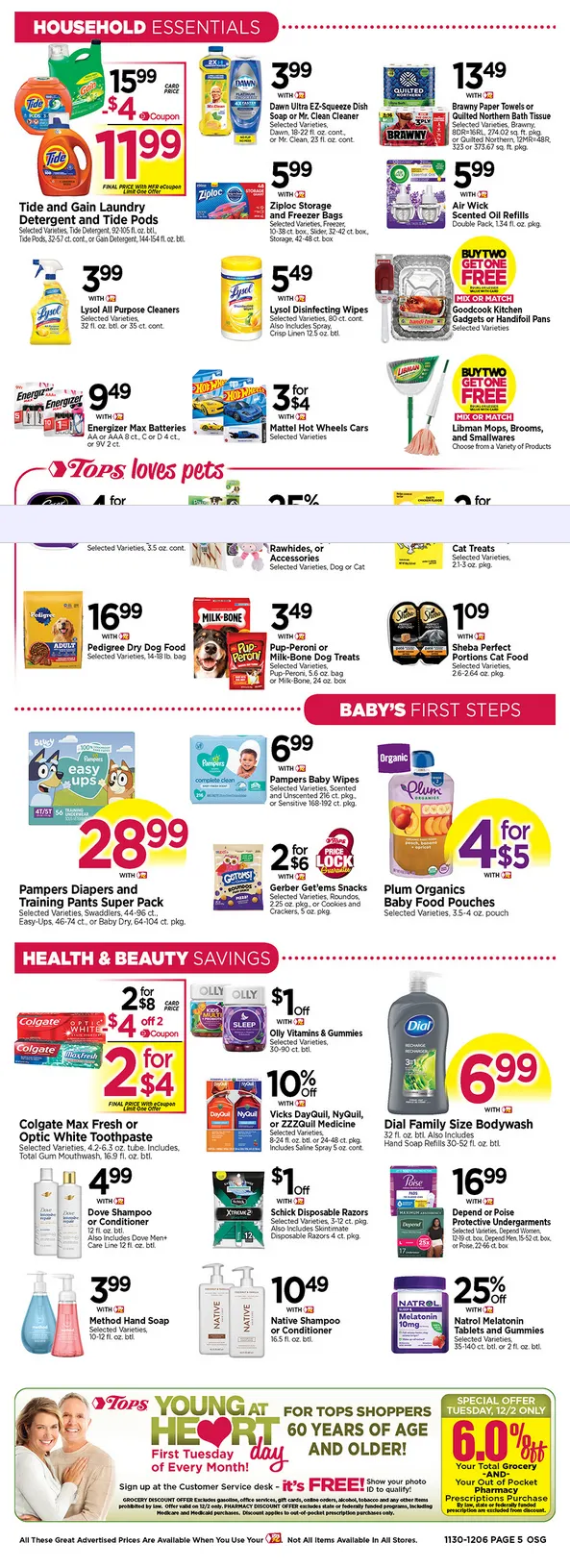 Weekly ad Tops Friendly Markets Sales from November 30 to December 6 2025 - Page 5