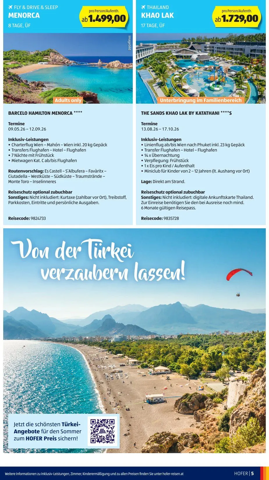  Hofer Prospekte von 29. April bis 26. Mai 2026 - Flugblätt seite  5