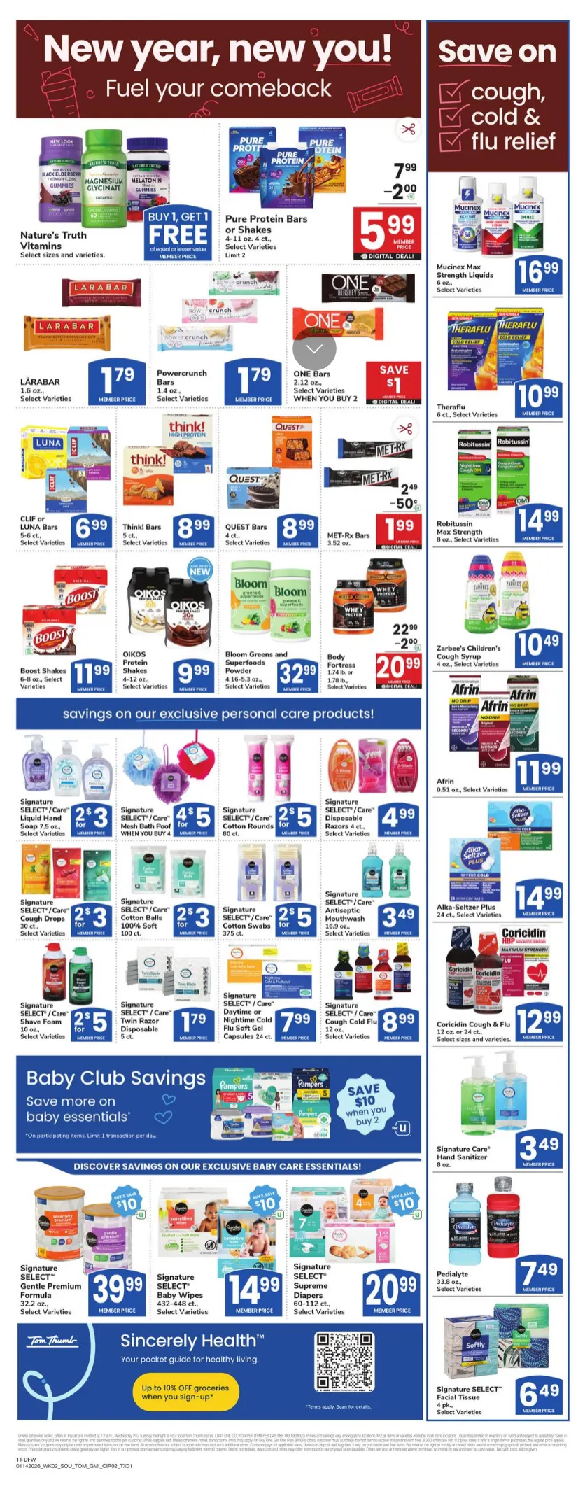 Weekly ad Tom Thumb Sales from January 14 to January 20 2026 - Page 5
