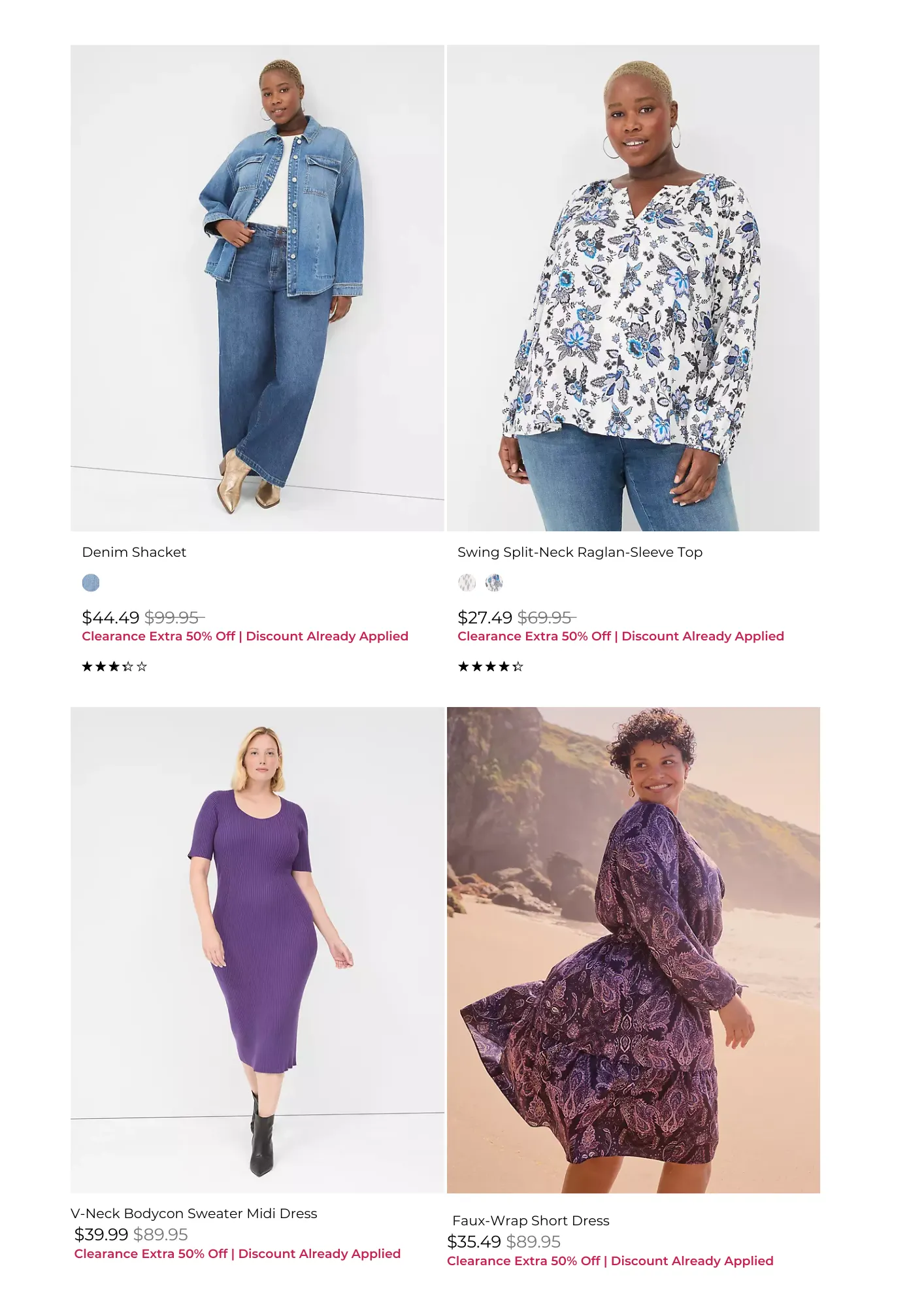 Weekly ad Clearance Plus Size Clothing from November 22 to December 3 2024 - Page 4