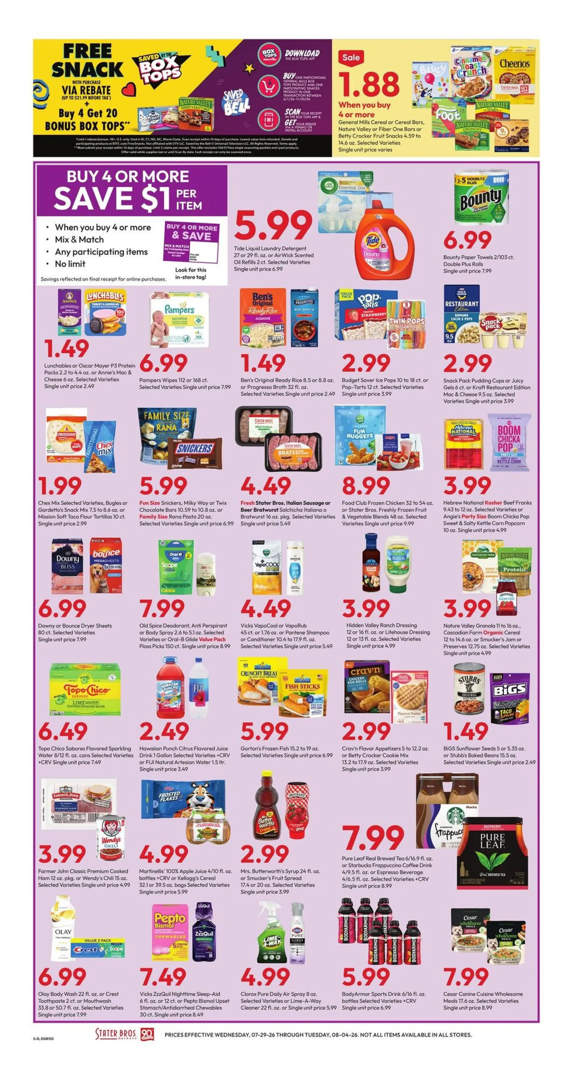 Weekly ad  Stater Bros. Sales from July 29 to August 4 2026 - Page 5