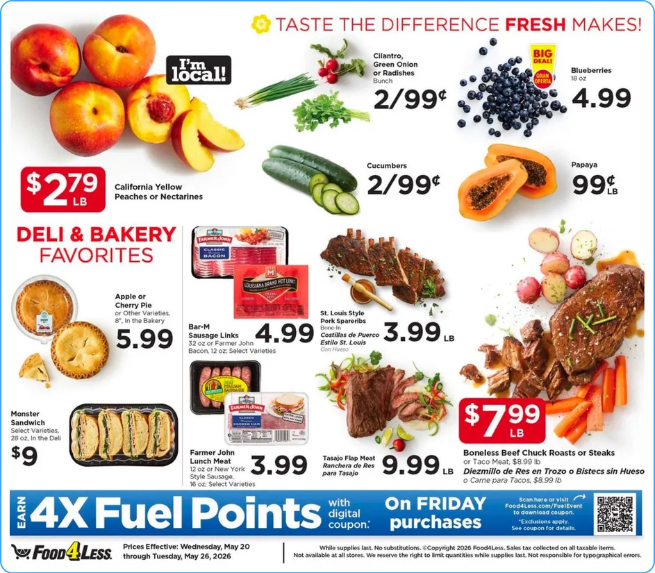 Weekly ad Food 4 Less Sales from May 20 to May 26 2026 - Page 5