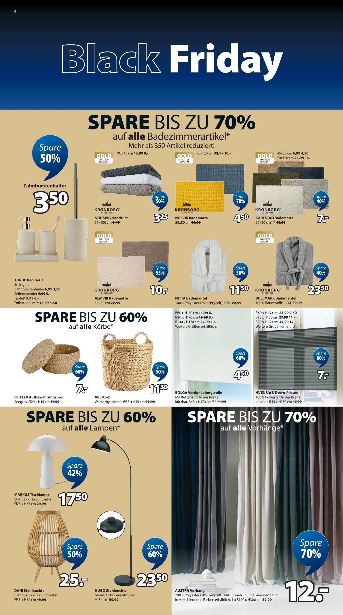 JYSK Angebote von 19. Oktober bis 29. November 2025 - Prospekt seite 4