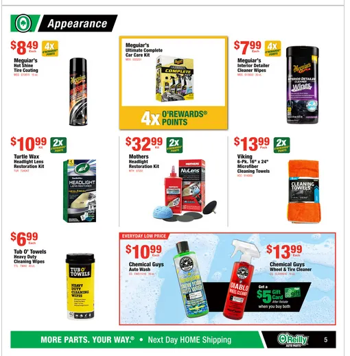 Weekly ad O'Reilly Auto Parts Sales from December 31 to January 27 2026 - Page 5