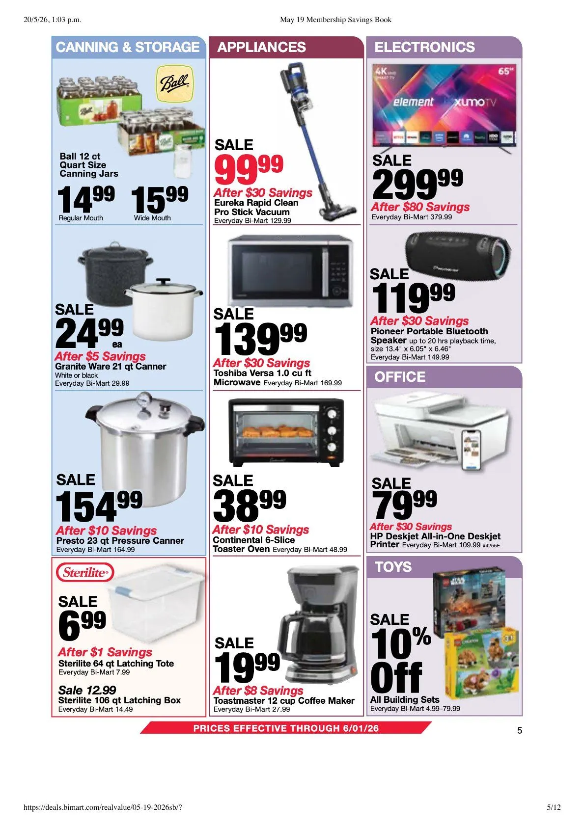 Weekly ad Bi-Mart Sales from May 19 to June 1 2026 - Page 5