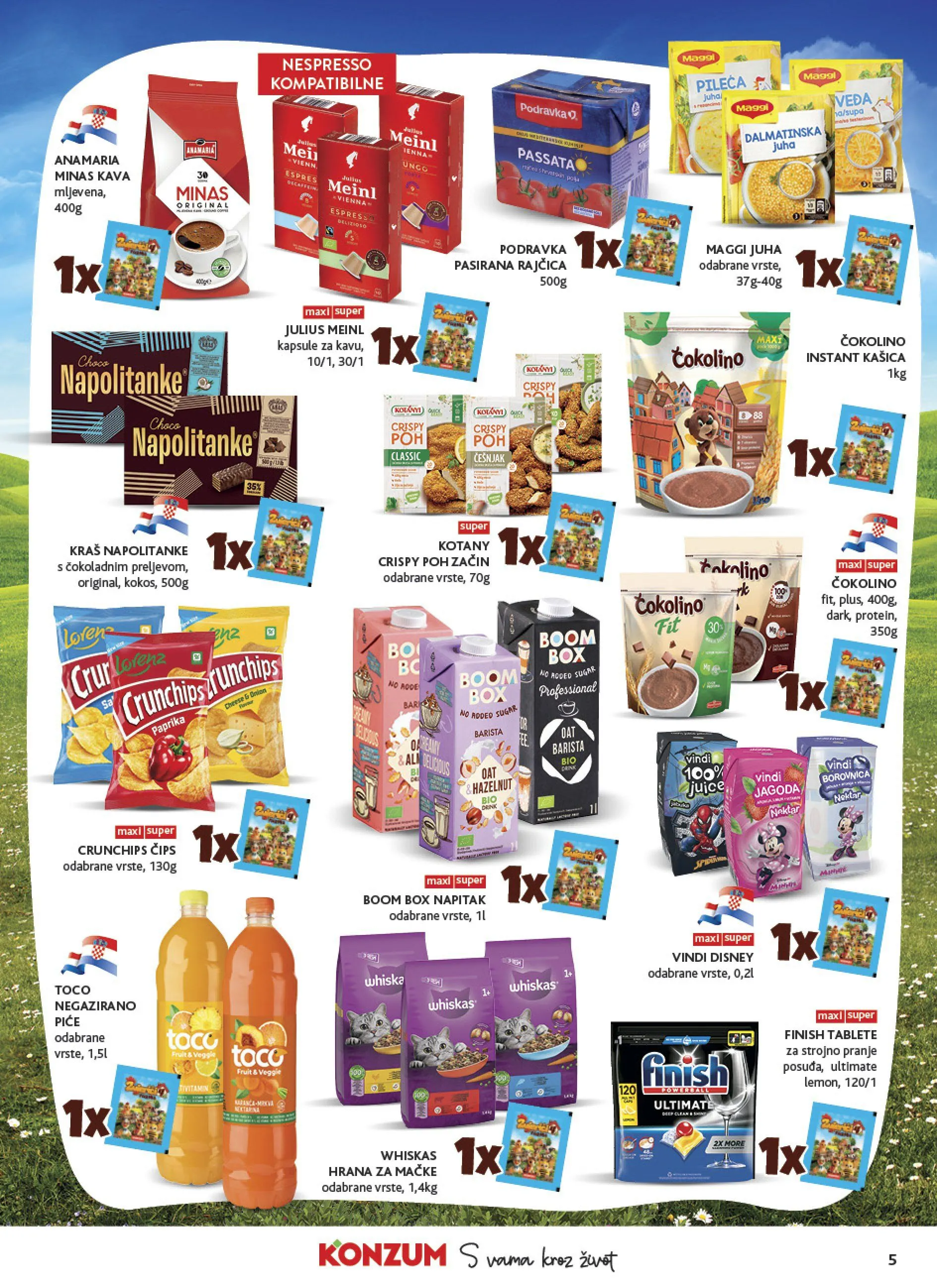 Katalog Konzum od 18. veljače do 24. veljače 2026. - Pregled Stranica 5