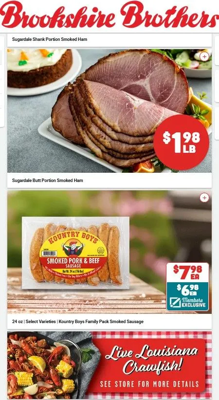 Weekly ad Brookshire Brothers Sales from April 16 to April 22 2025 - Page 5