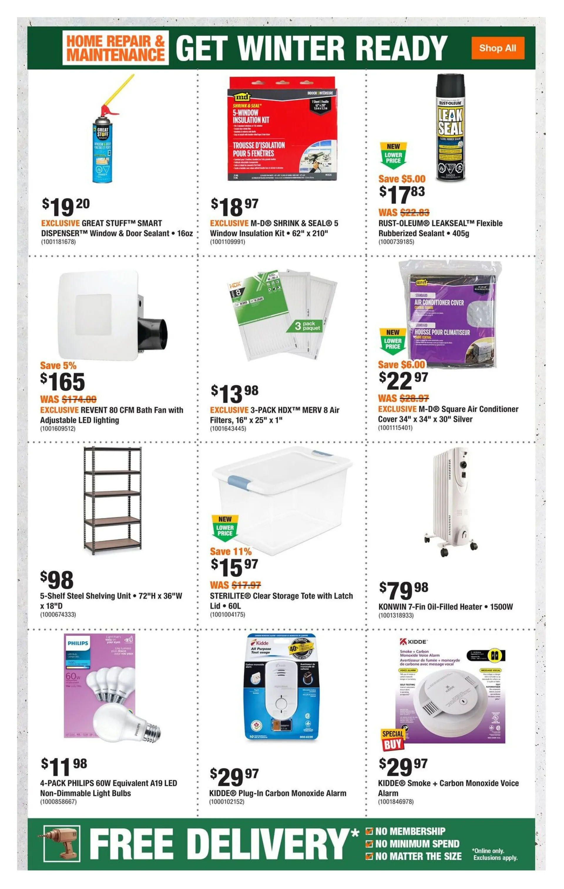THE HOME DEPOT Sales from October 23 to November 5 2025 - flyer page 5