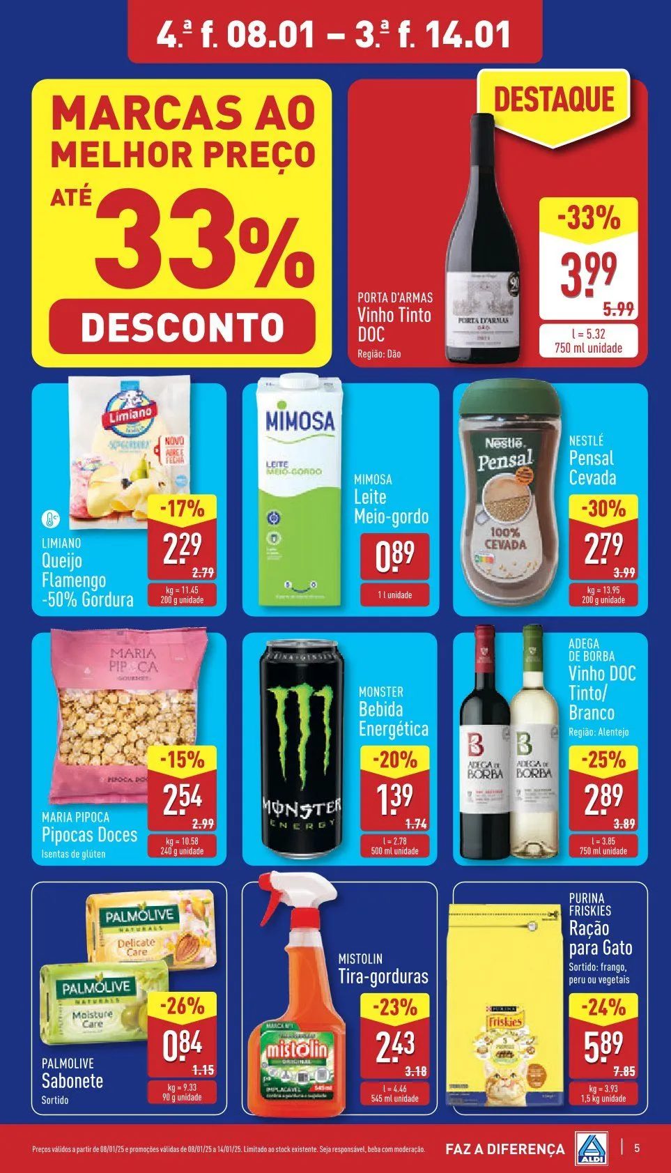 Folheto Aldi Ofertas de 8 de janeiro até 14 de janeiro 2025 - Pagina 5