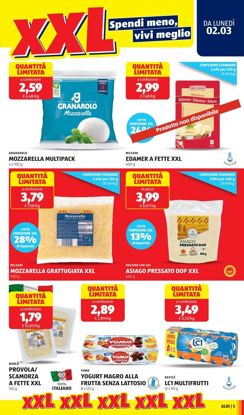 Volantini Aldi da 2 marzo a 8 marzo di 2026 - Pagina del volantino 5
