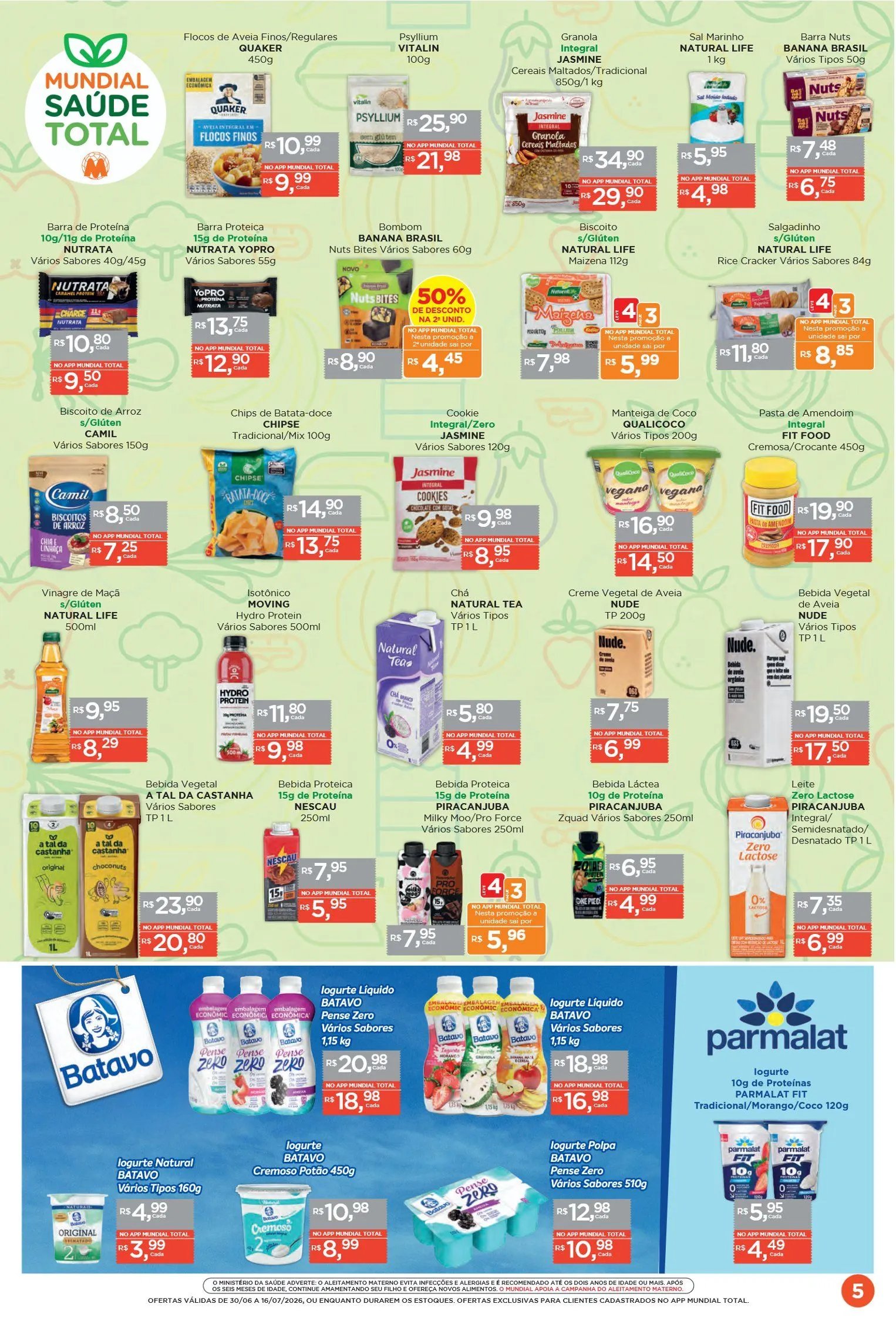 Encarte de Folhetos Supermercados Mundial 30 de junho até 16 de julho 2026 - Pagina 5