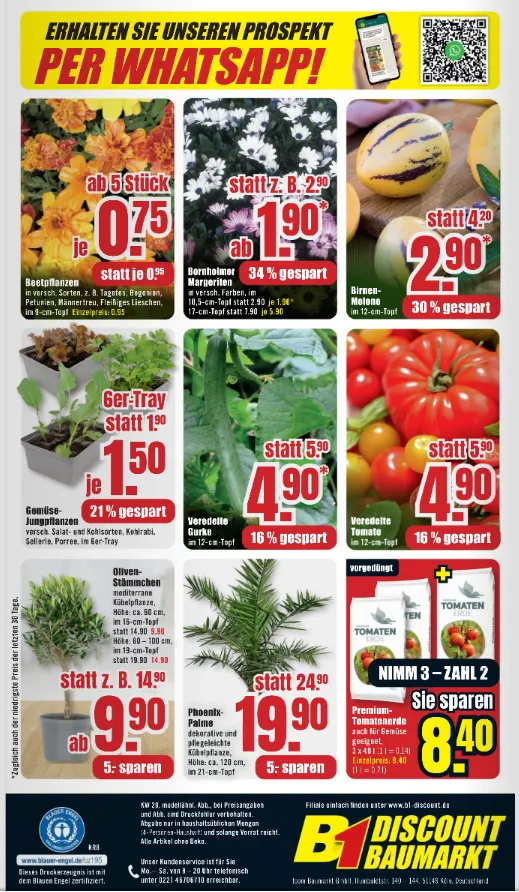 B1 Discount Baumarkt Angebote von 9. Mai bis 15. Mai 2026 - Prospekt seite 5