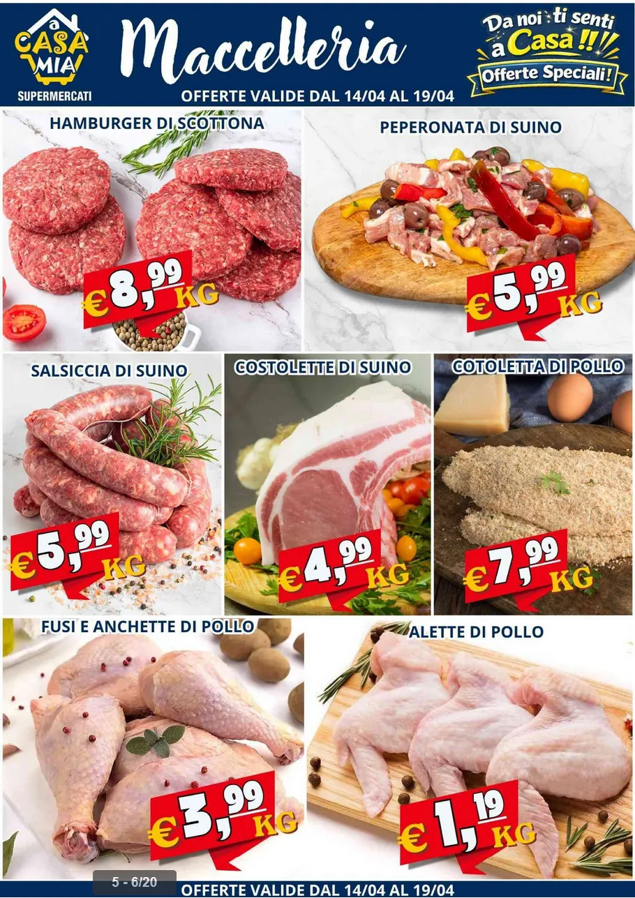 Volantini A Casa Mia da 14 aprile a 19 aprile di 2026 - Pagina del volantino 5