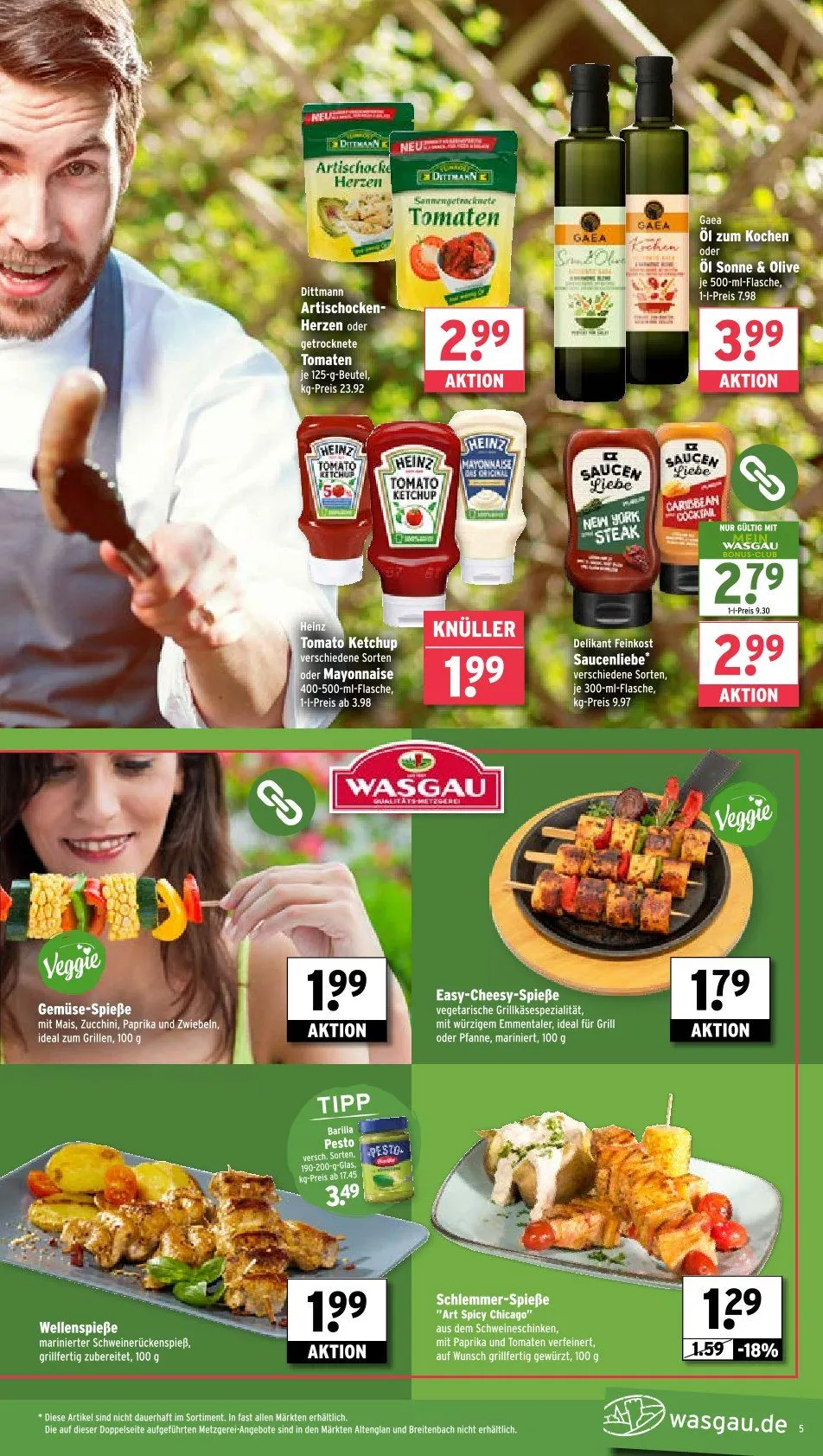 Wasgau Prospekt von 2. Juni bis 7. Juni 2025 - Prospekt seite 5