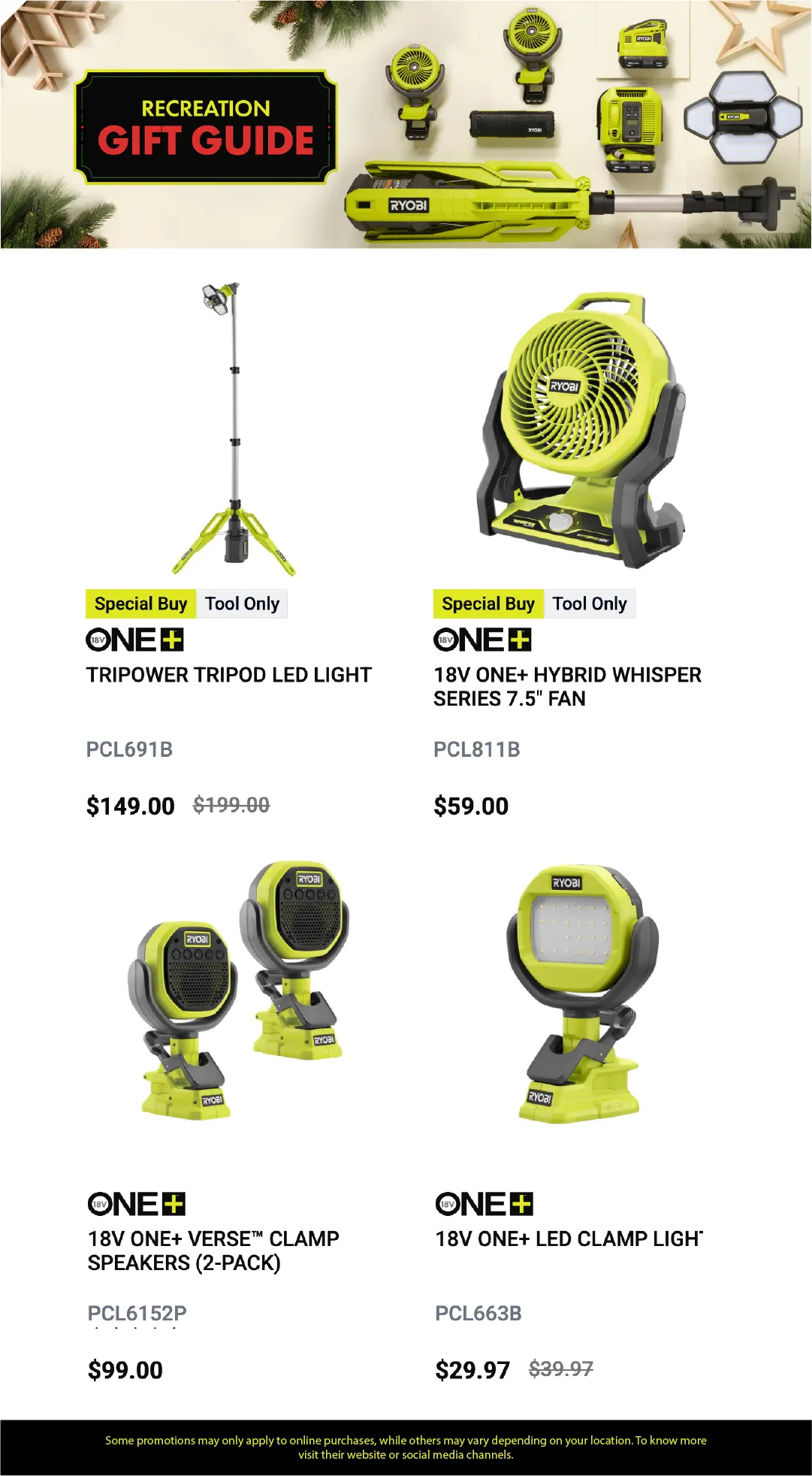 Weekly ad Ryobi Sales from December 15 to January 4 2026 - Page 4