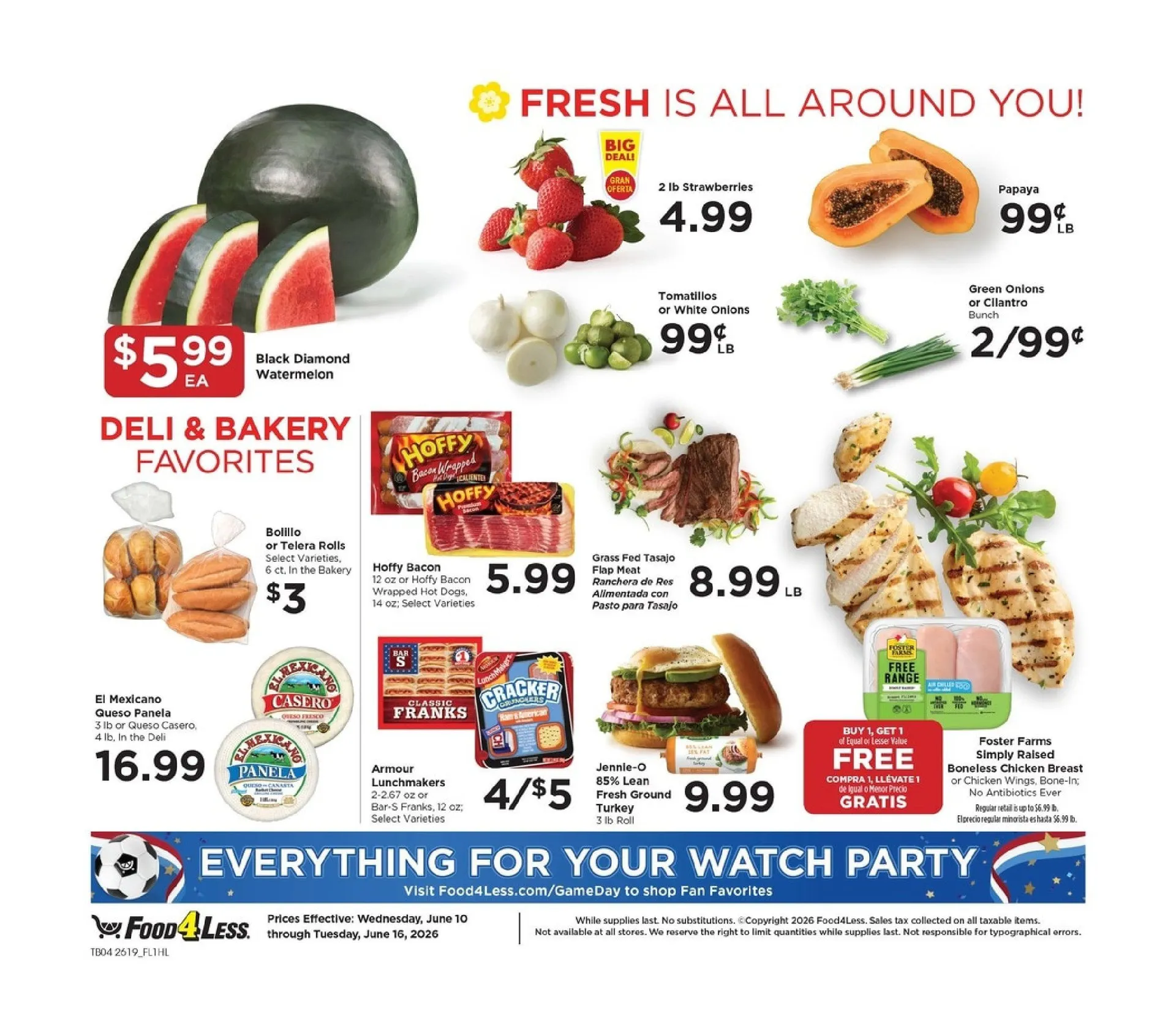 Weekly ad  Food 4 Less Sales from June 10 to June 16 2026 - Page 5