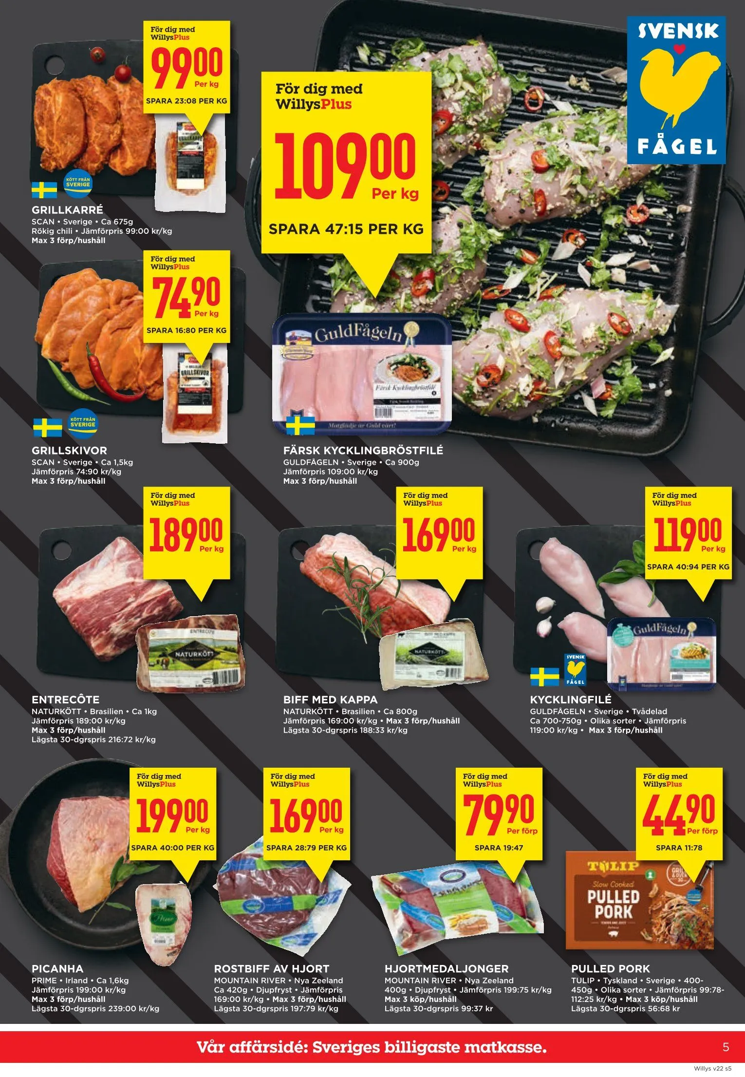 Willys Erbjudanden från 25 maj till 31 maj 2026 - Reklamblad sidor 5