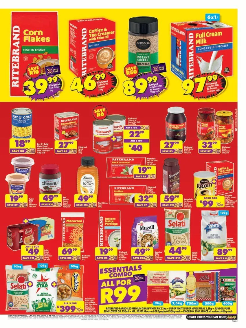  Shoprite Sales from 11 May to 24 May 2026 - Catalogue Page 5