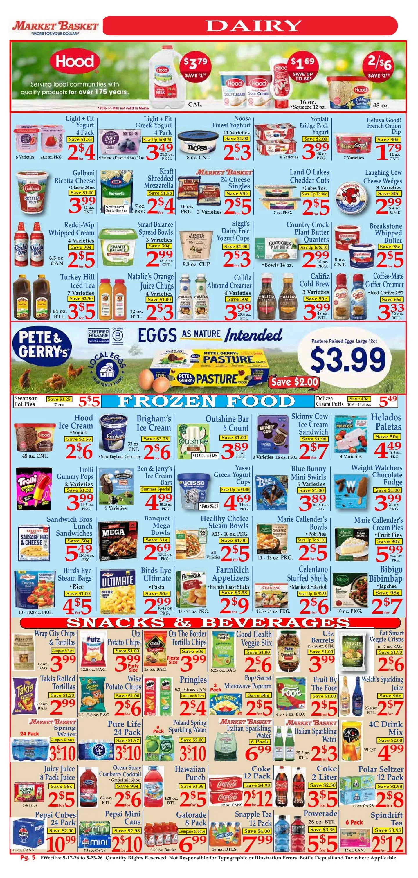 Weekly ad Market Basket Sales from May 17 to May 23 2026 - Page 5