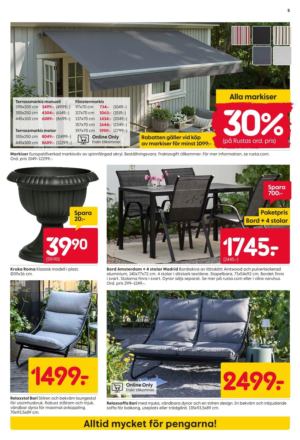 Senaste Rusta erbjudanden från 4 maj till 10 maj 2026 - Reklamblad sidor 5