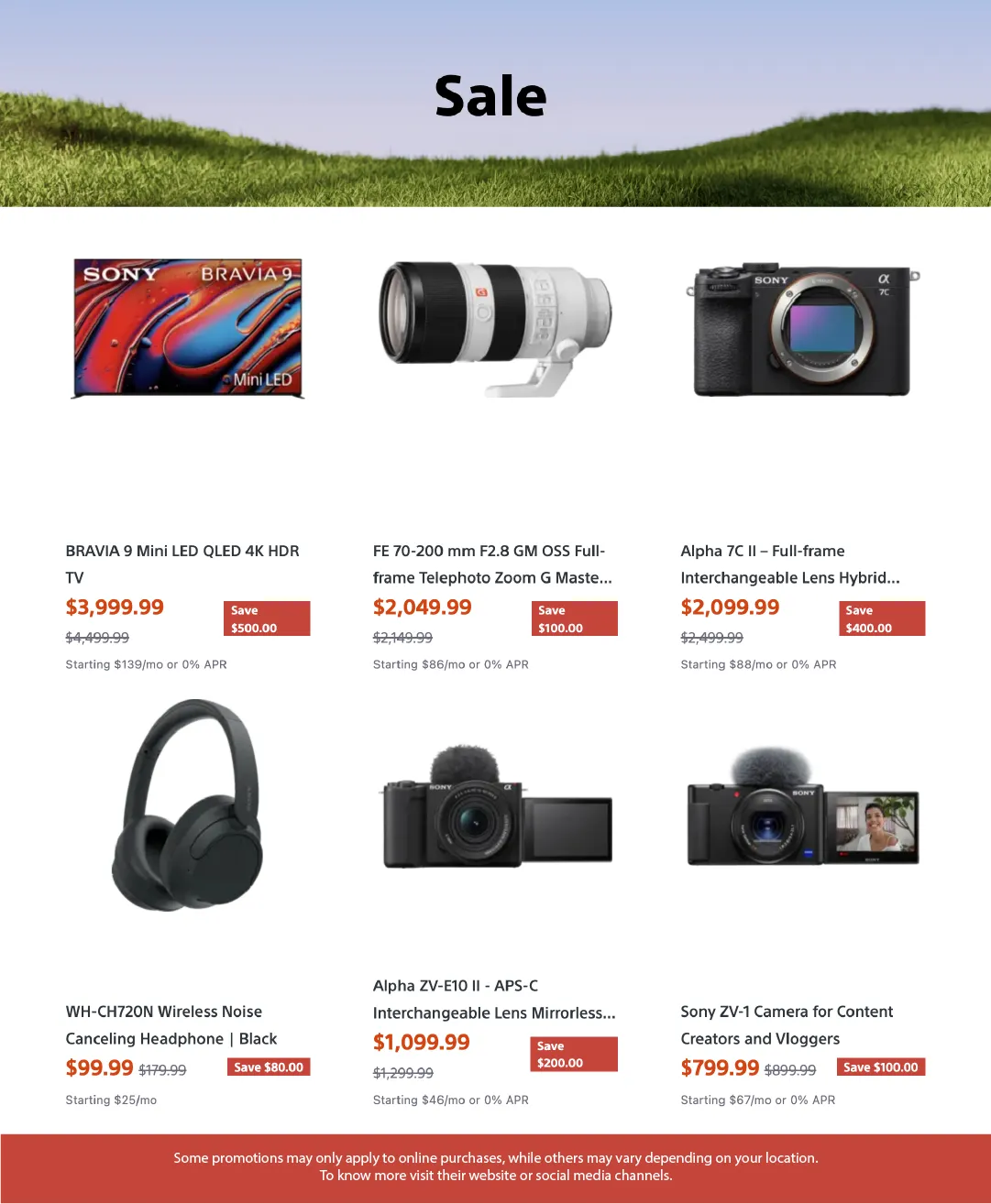 Weekly ad Sony Sales from April 13 to May 2 2026 - Page 4