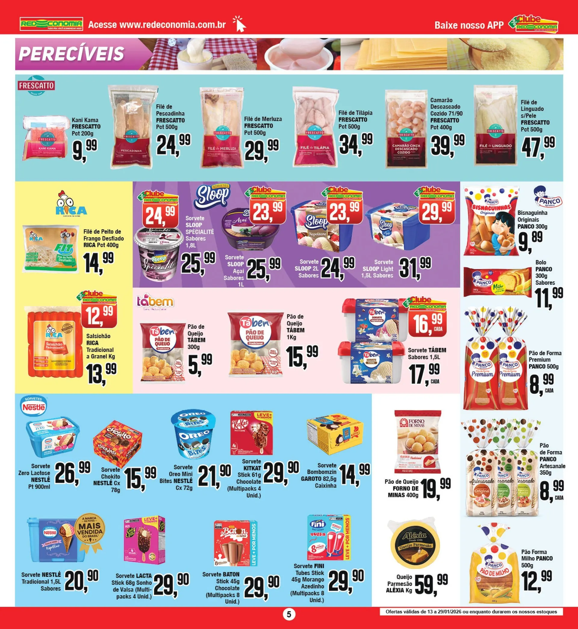 Encarte de Folhetos Redeconomia 12 de janeiro até 13 de janeiro 2026 - Pagina 5