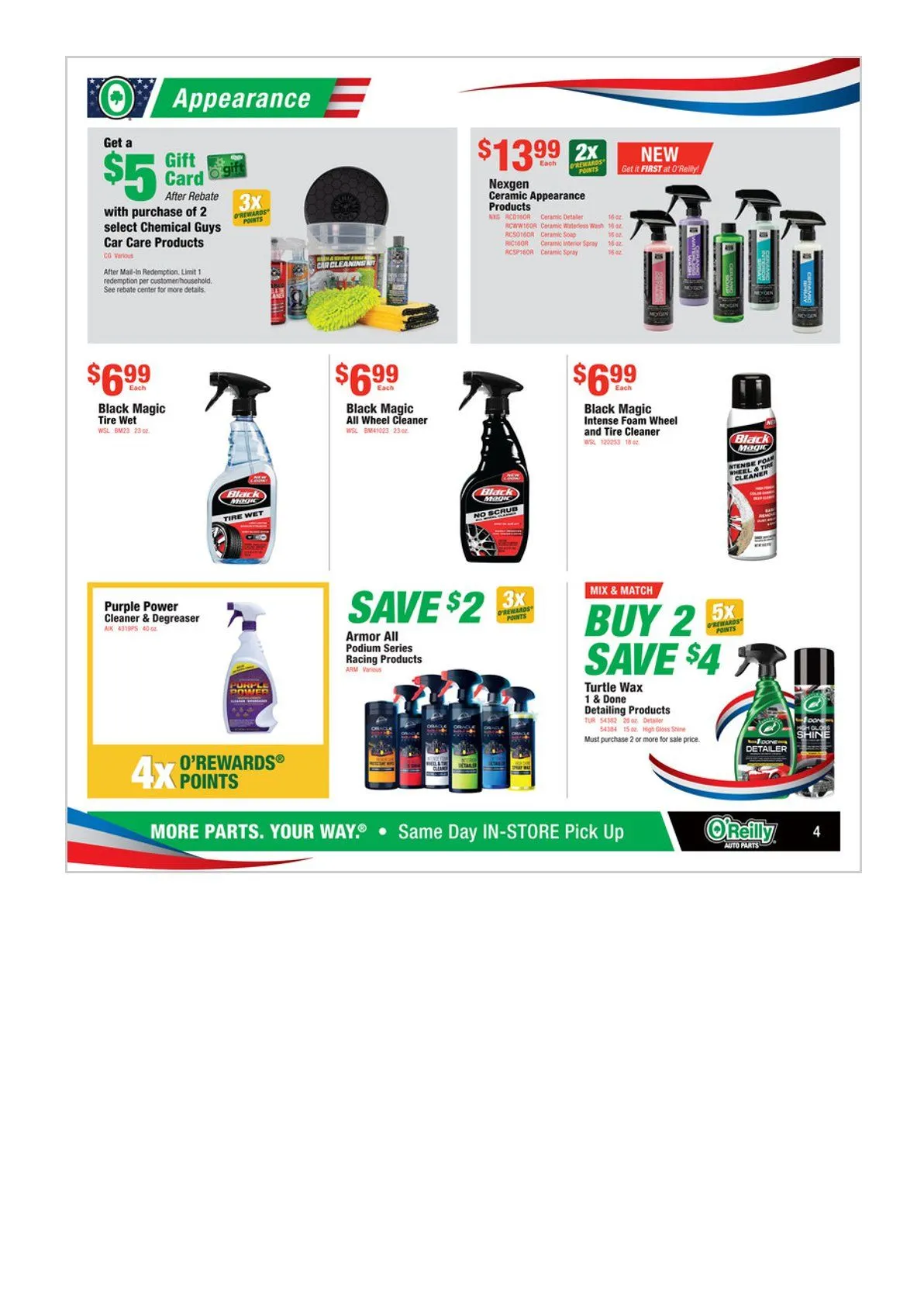 Weekly ad O'Reilly Auto Parts Sales from June 24 to June 28 2026 - Page 4