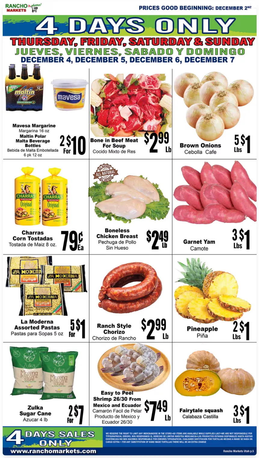 Weekly ad Rancho Markets Sales from December 2 to December 8 2025 - Page 5