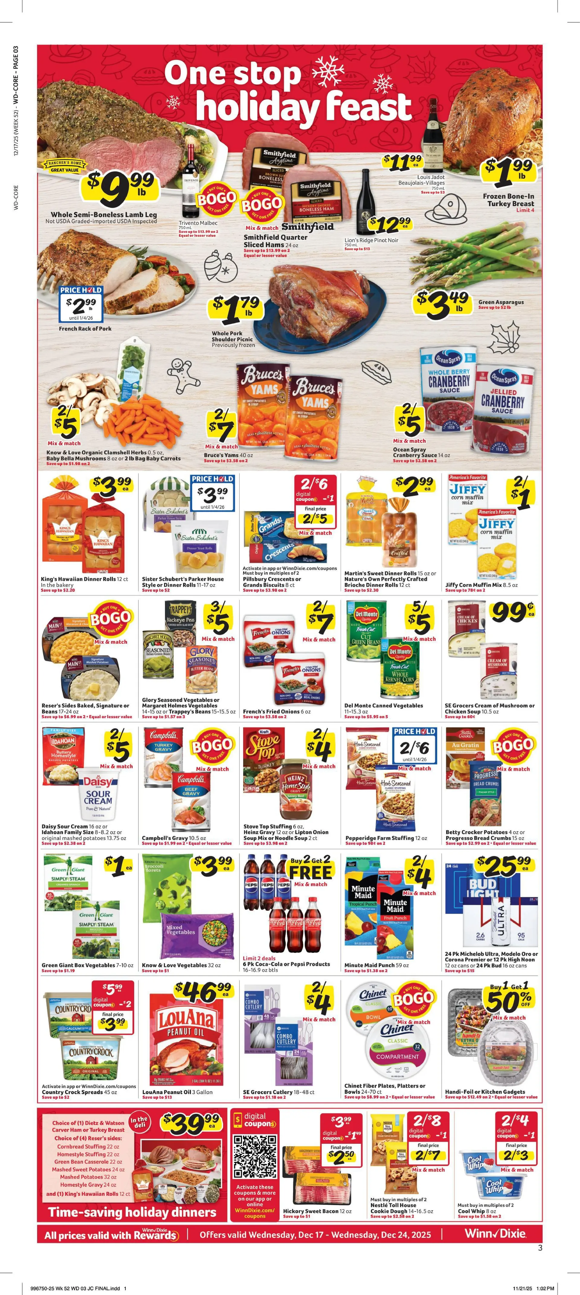 Weekly ad Winn Dixie Sales from December 17 to December 24 2025 - Page 3