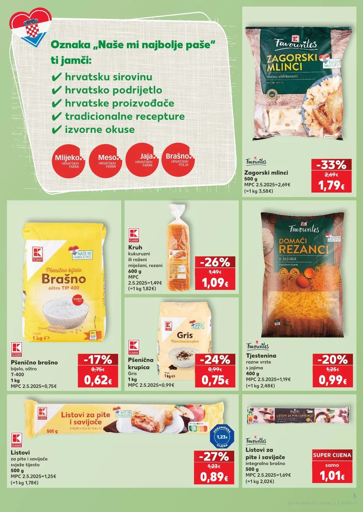 Katalog Kaufland od 17. lipnja do 23. lipnja 2026. - Pregled Stranica 5