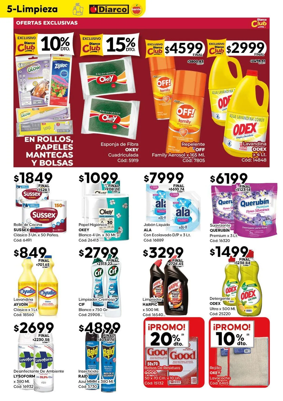 Ofertas de Ofertas Diarco  18 de agosto al 23 de agosto 2025 - Página 5 del catálogo